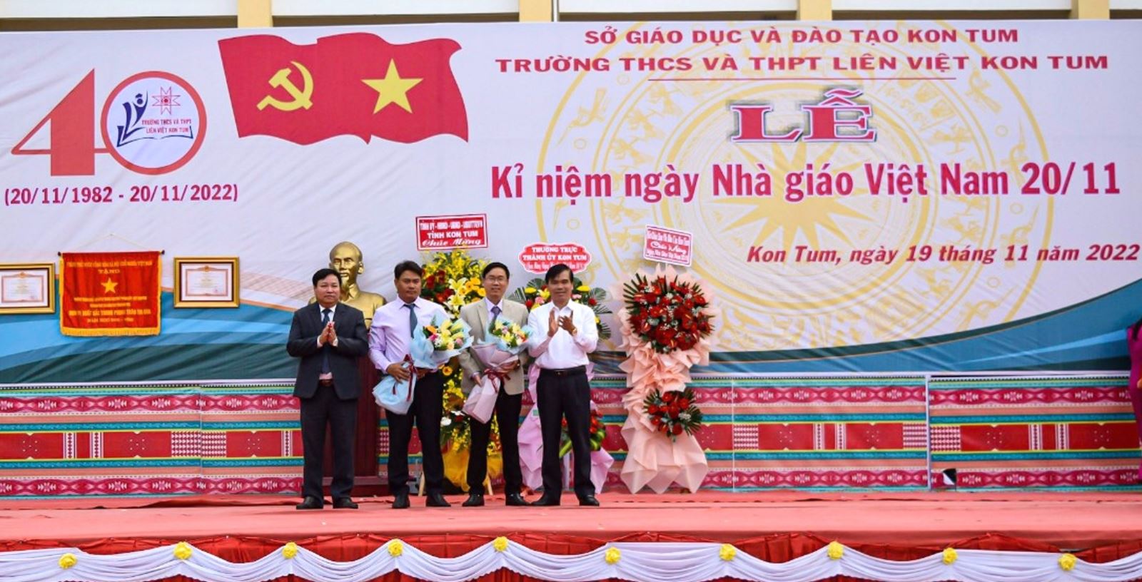 Trường Liên Việt Kon Tum: Kỷ niệm 40 năm Ngày Nhà giáo Việt Nam